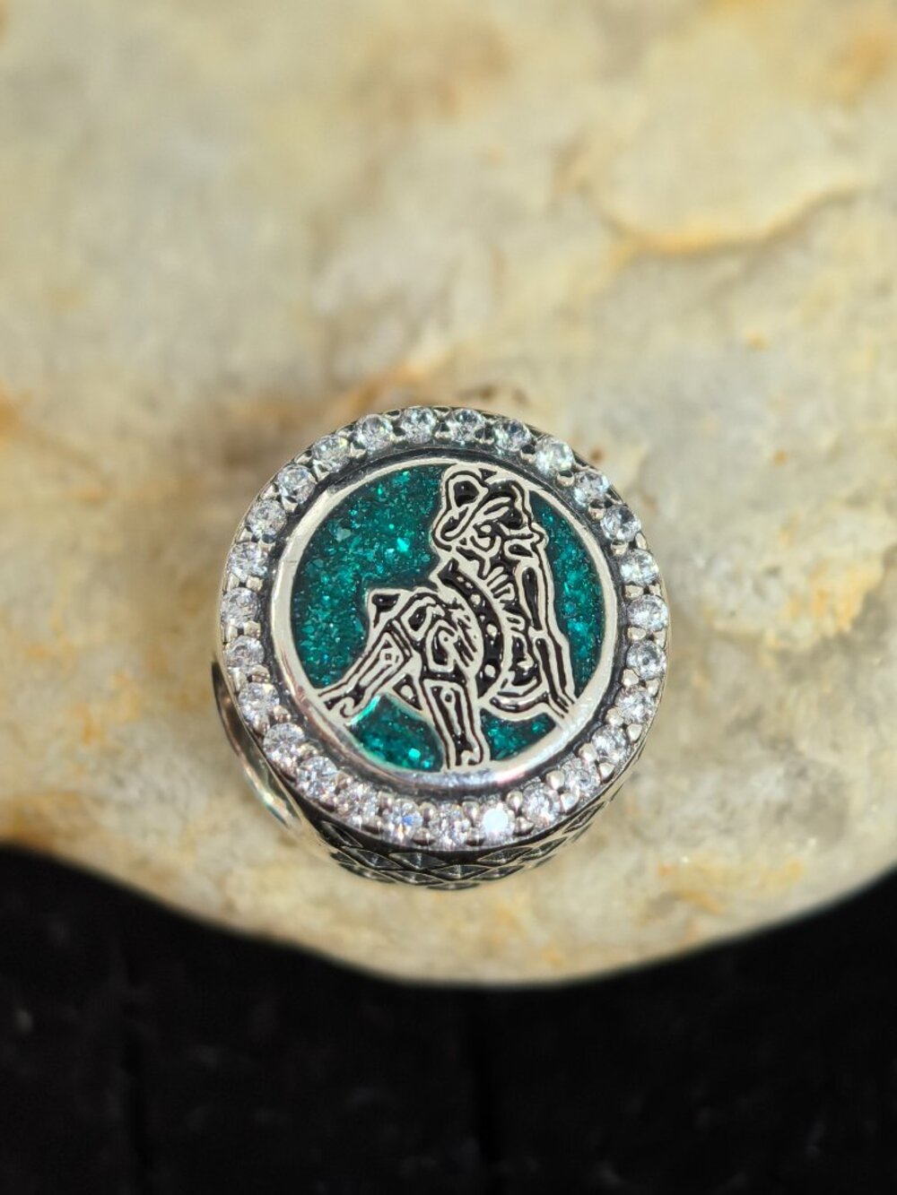 Pandora Welcome Y'all charm bead Charm, S925 Silver Jewelry (Women's)